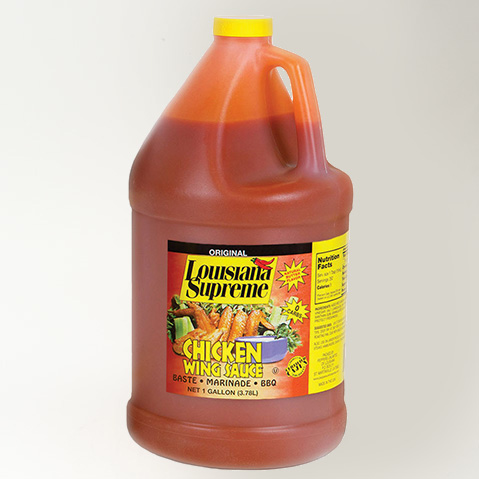 Calories in Louisiana Supreme Chicken Wing Sauce and Nutrition Facts